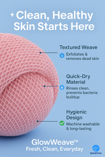 GlowWeave™ African-Inspired Exfoliating Sponge